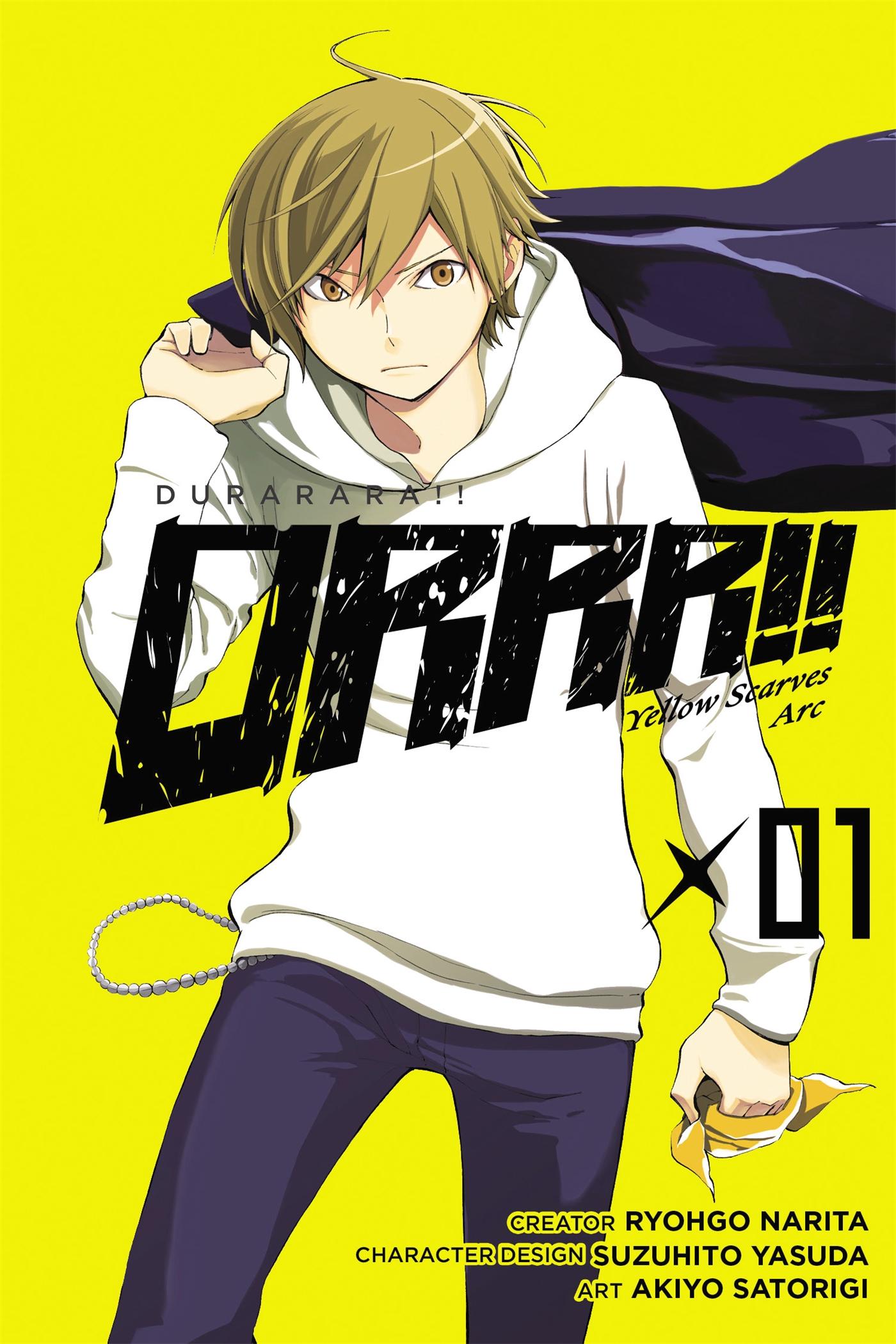Vorderes Coverbild Durarara!! Yellow Scarves Arc, Vol. 1