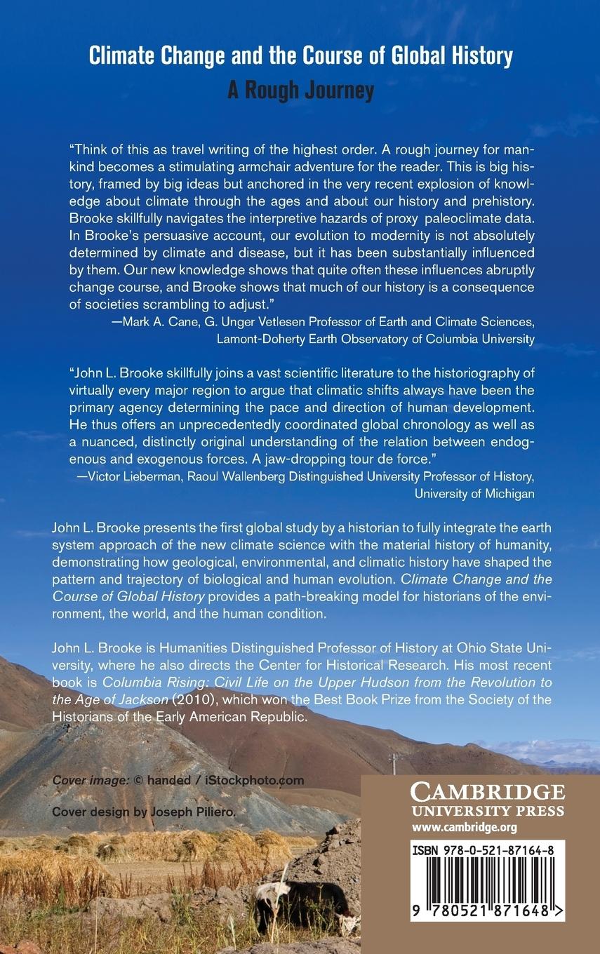 Rückseitencover Climate Change and the Course of Global History