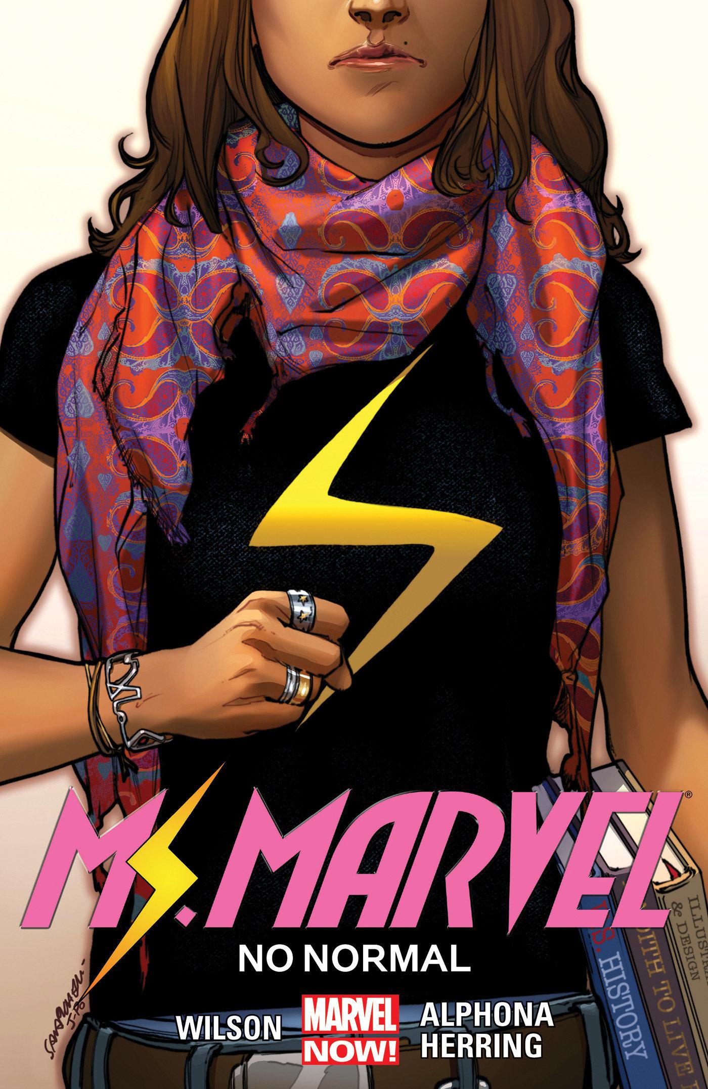 Vorderes Coverbild Ms. Marvel Vol. 01. No Normal