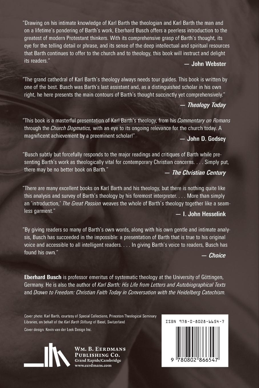 Rückseitencover The Great Passion