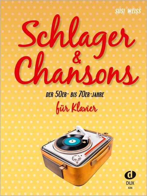 Vorderes Coverbild Schlager & Chansons der 50er- bis 70er- Jahre