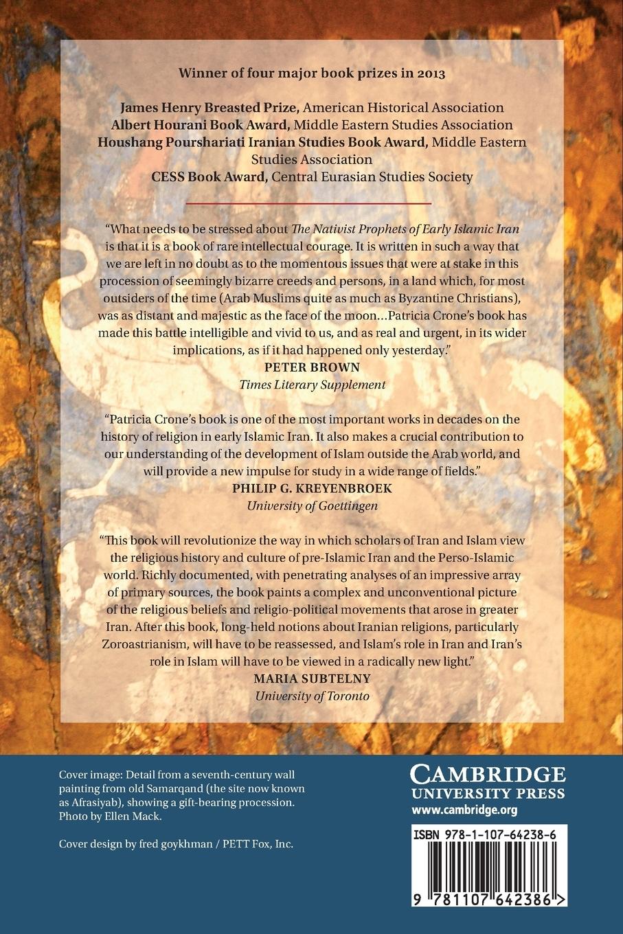 Rückseitencover The Nativist Prophets of Early Islamic Iran