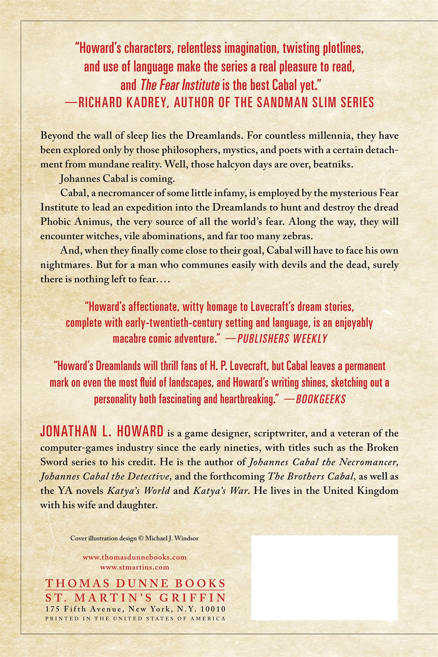 Rückseitencover Johannes Cabal