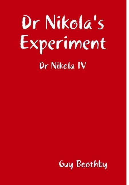 Vorderes Coverbild Dr Nikola's Experiment