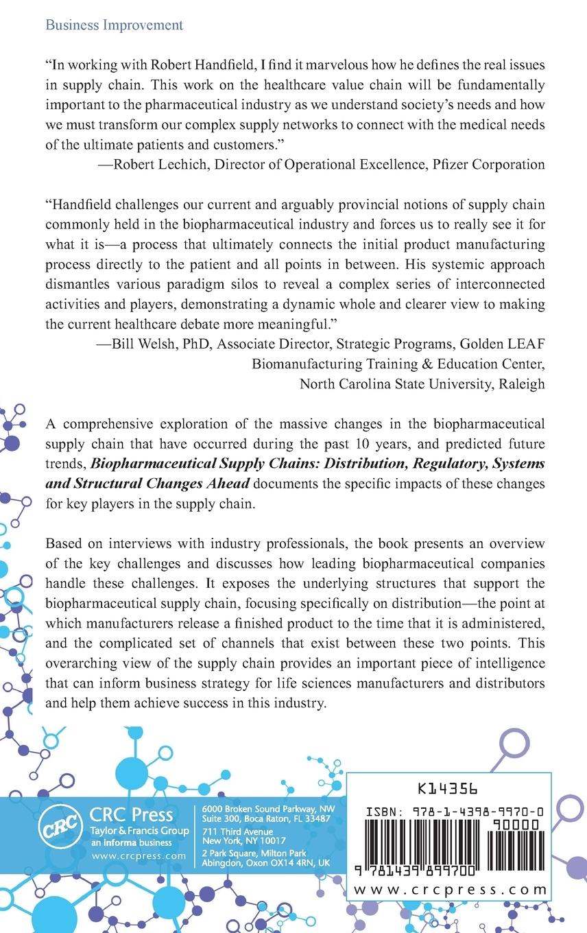 Rückseitencover Biopharmaceutical Supply Chains
