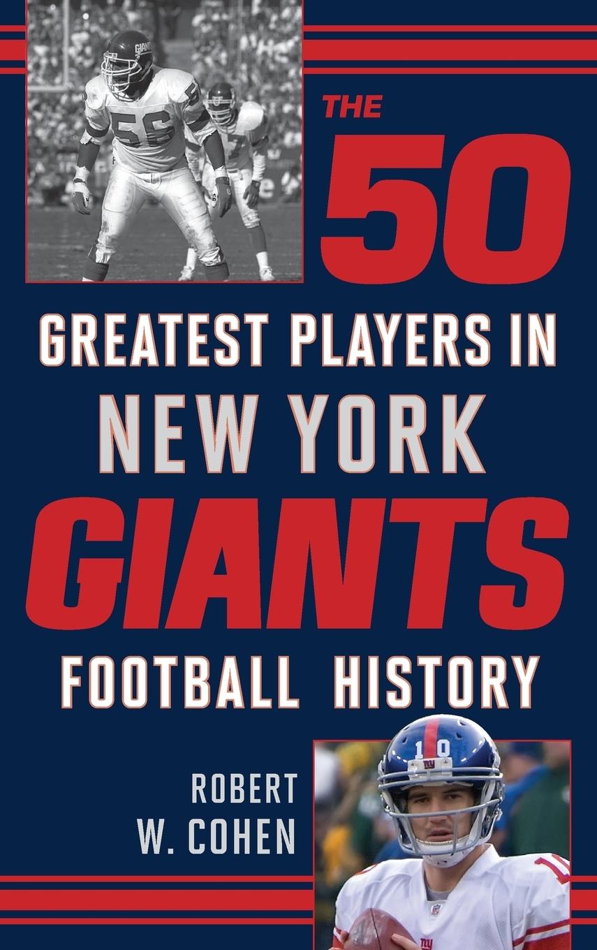 Vorderes Coverbild The 50 Greatest Players in New York Giants History