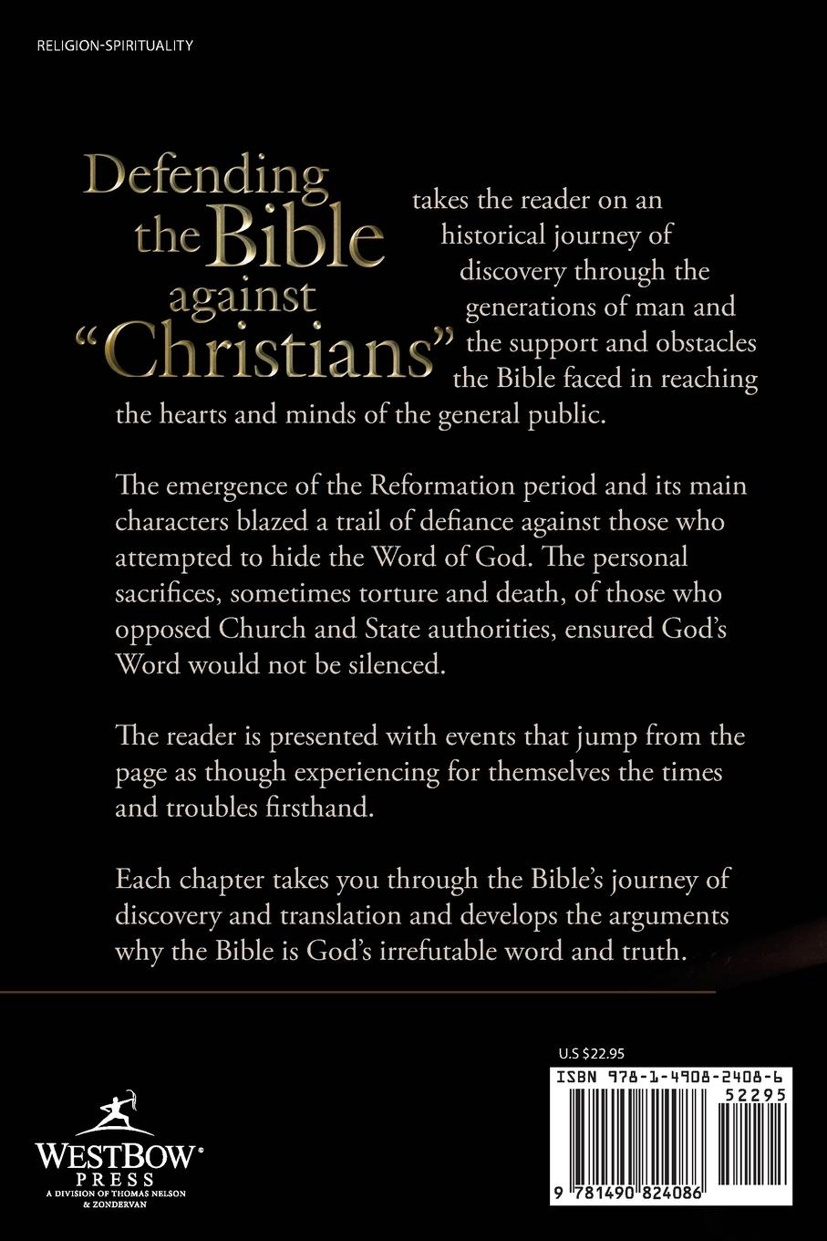 Rückseitencover Defending the Bible Against Christians