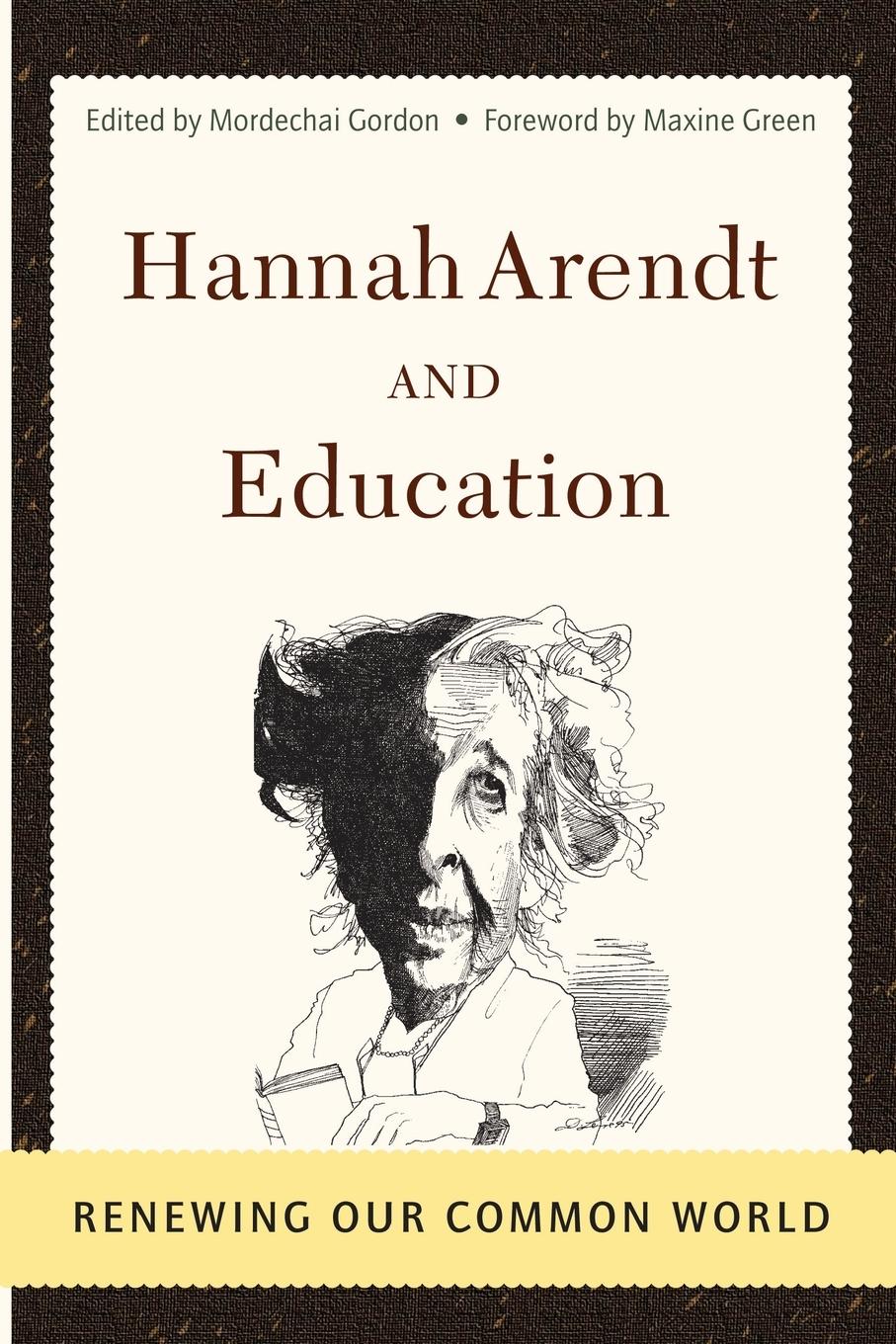 Vorderes Coverbild Hannah Arendt And Education