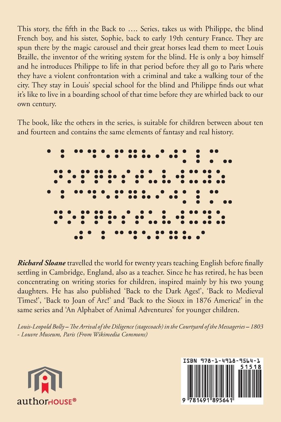 Rückseitencover Back to Louis Braille in 1823 France!