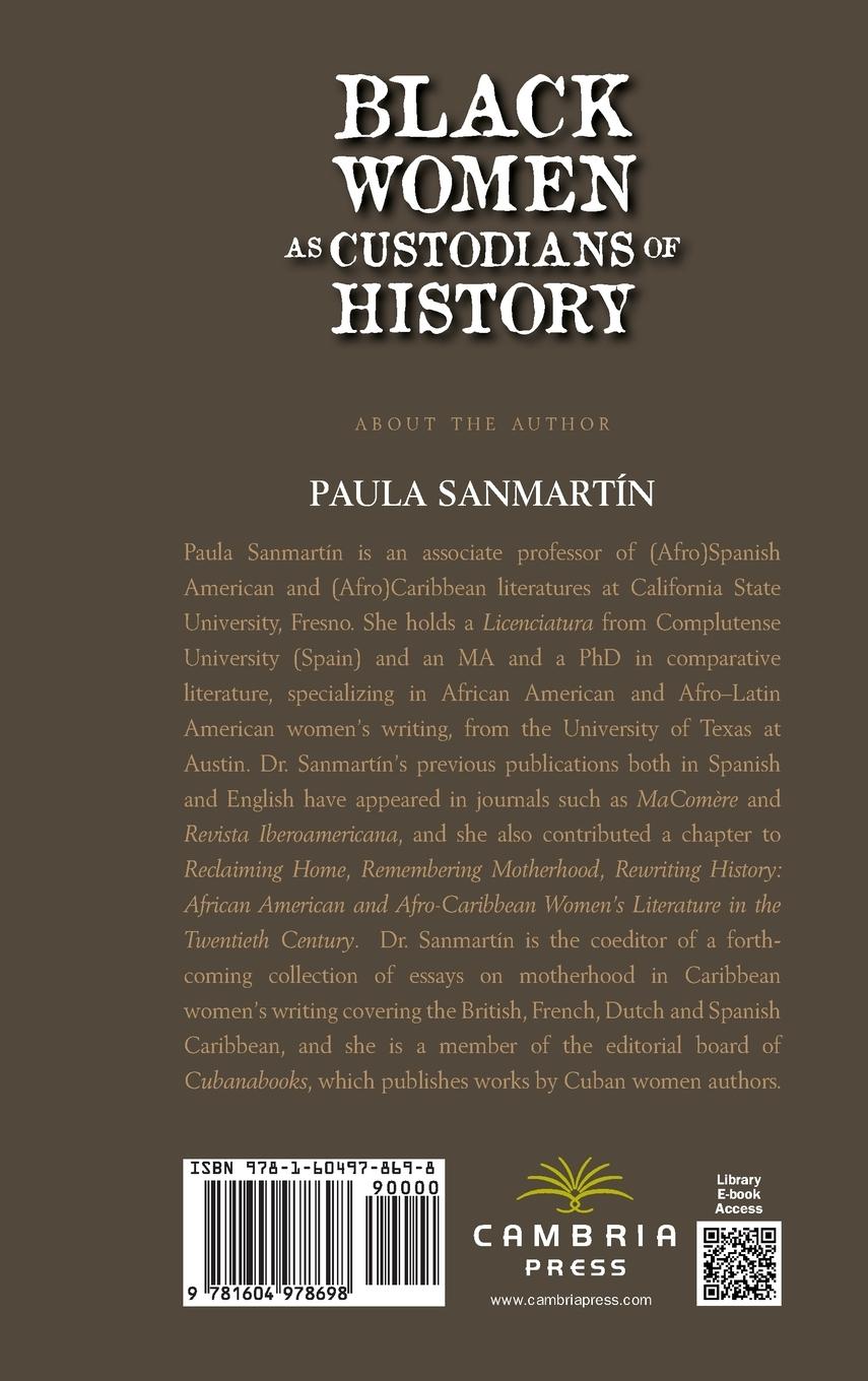 Rückseitencover Black Women as Custodians of History