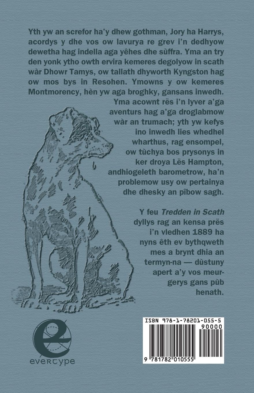 Rückseitencover Tredden in Scath (Heb Gwil Mencyon a'n Ky)
