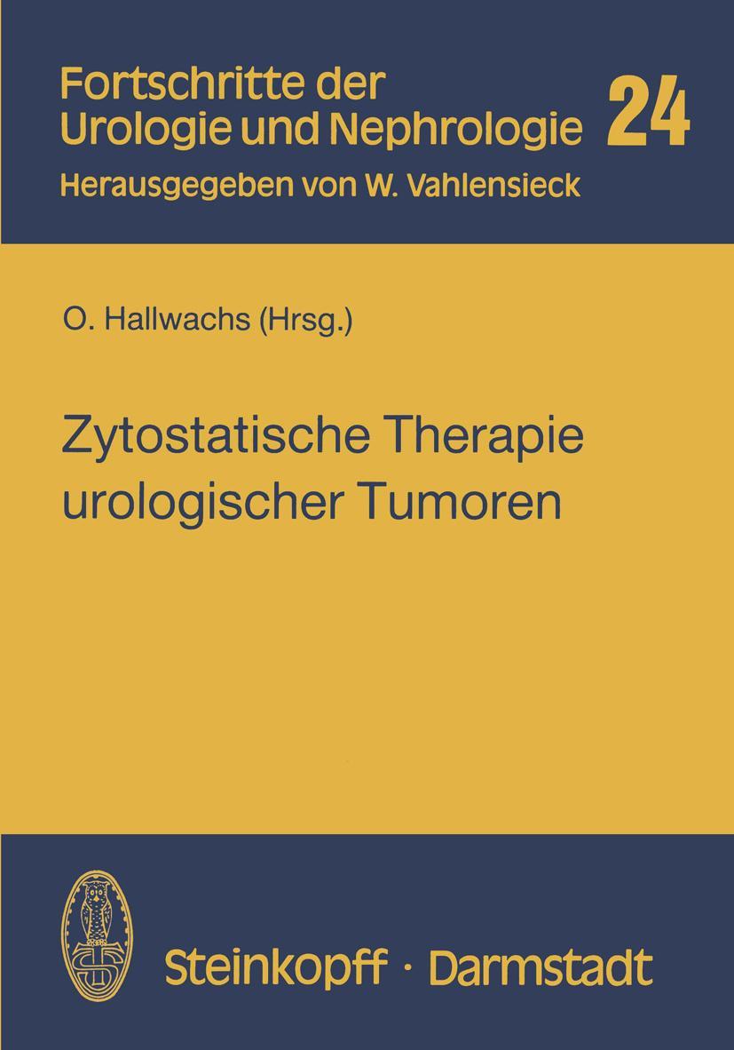 Vorderes Coverbild Zytostatische Therapie urologischer Tumoren