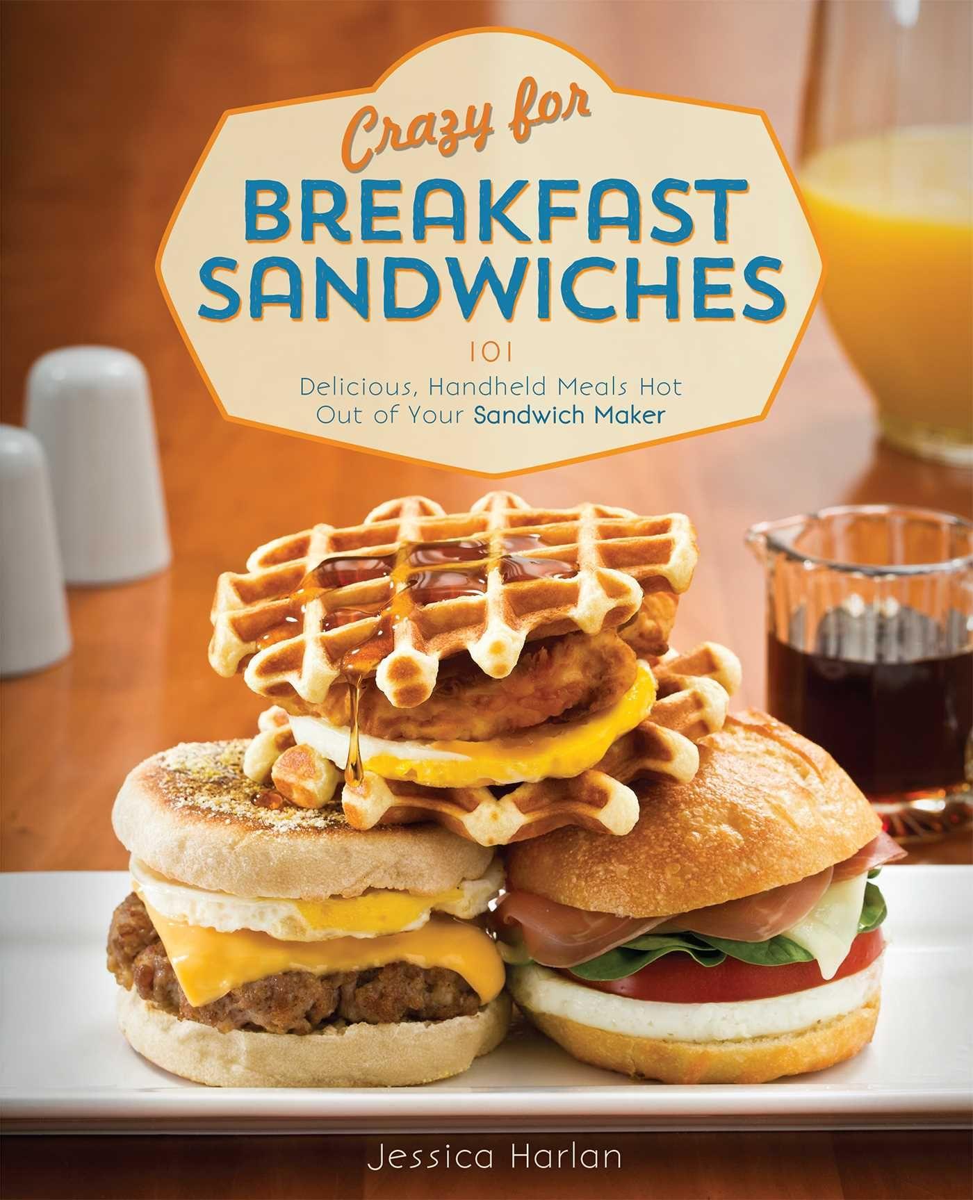 Vorderes Coverbild Crazy for Breakfast Sandwiches
