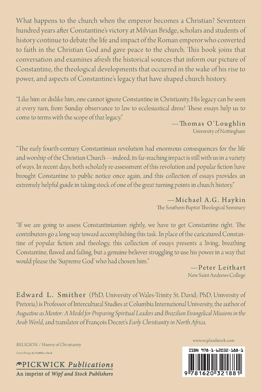 Rückseitencover Rethinking Constantine