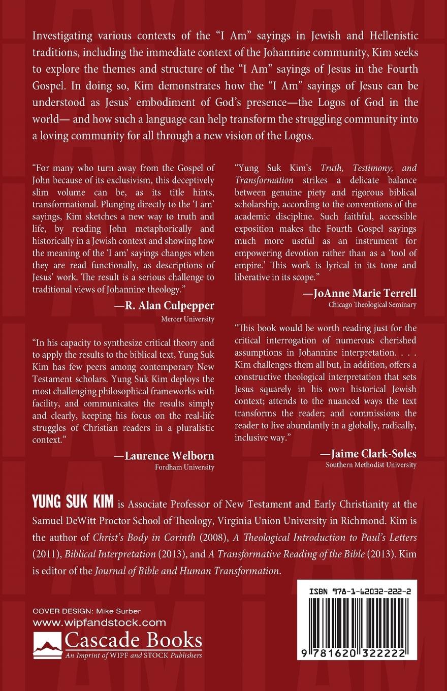 Rückseitencover Truth, Testimony, and Transformation