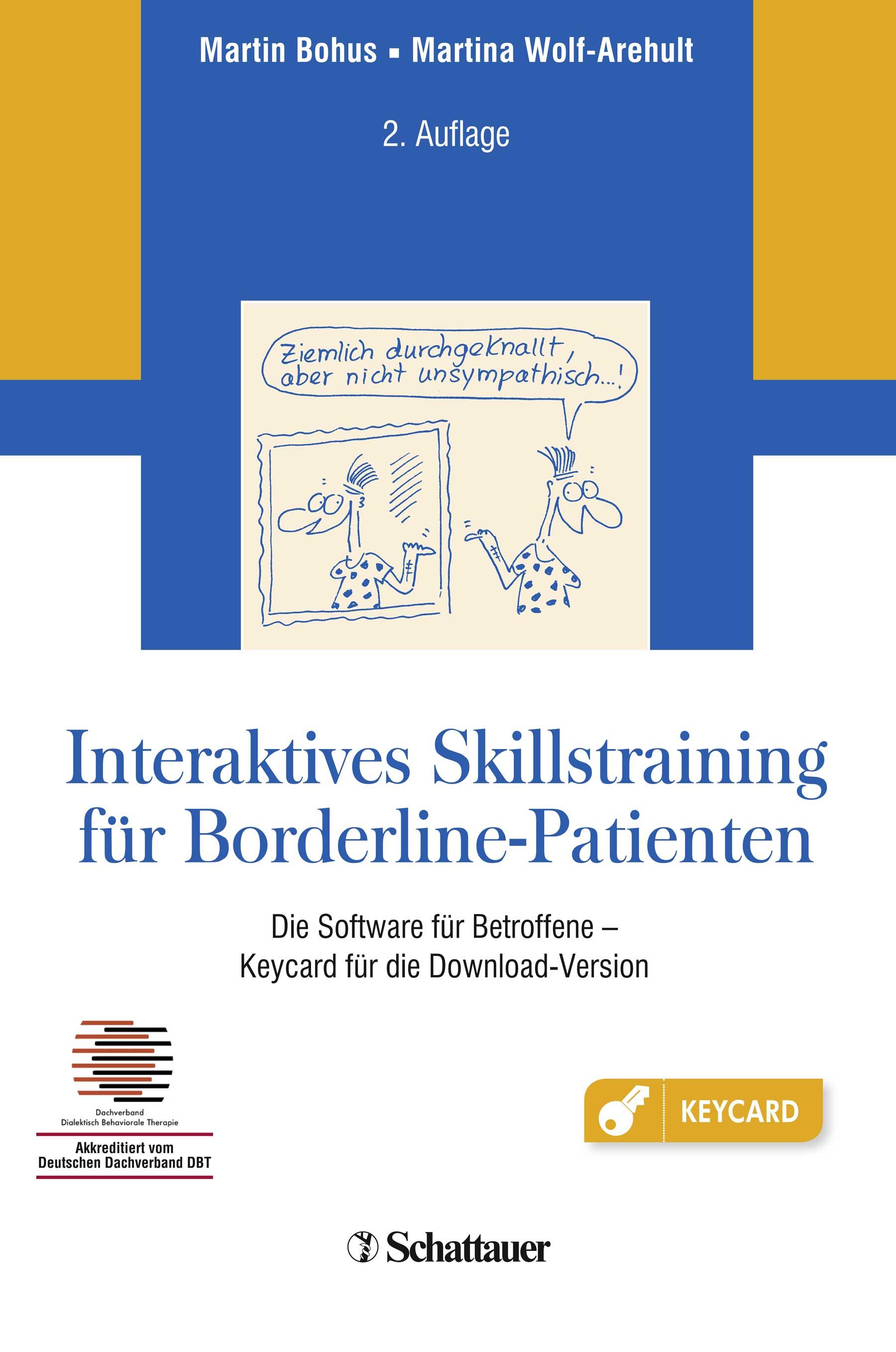 Vorderes Coverbild Interaktives Skillstraining für Borderline-Patienten