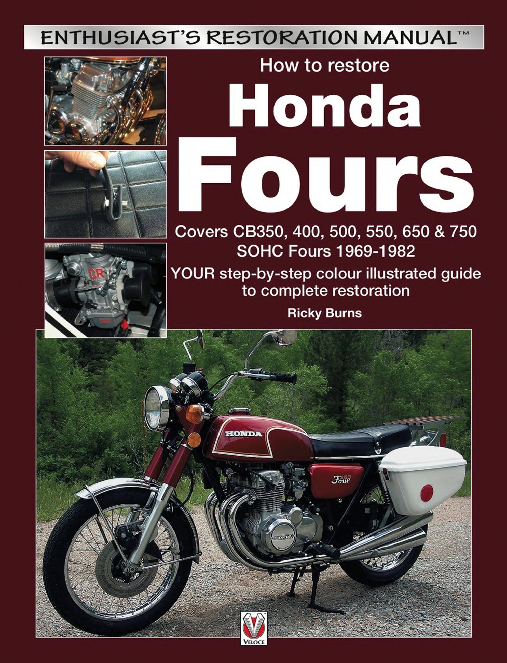 Vorderes Coverbild How to Restore Honda Sohc Fours