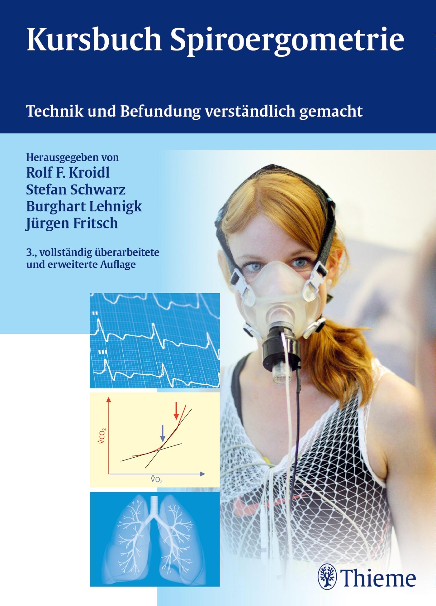 Vorderes Coverbild Kursbuch Spiroergometrie