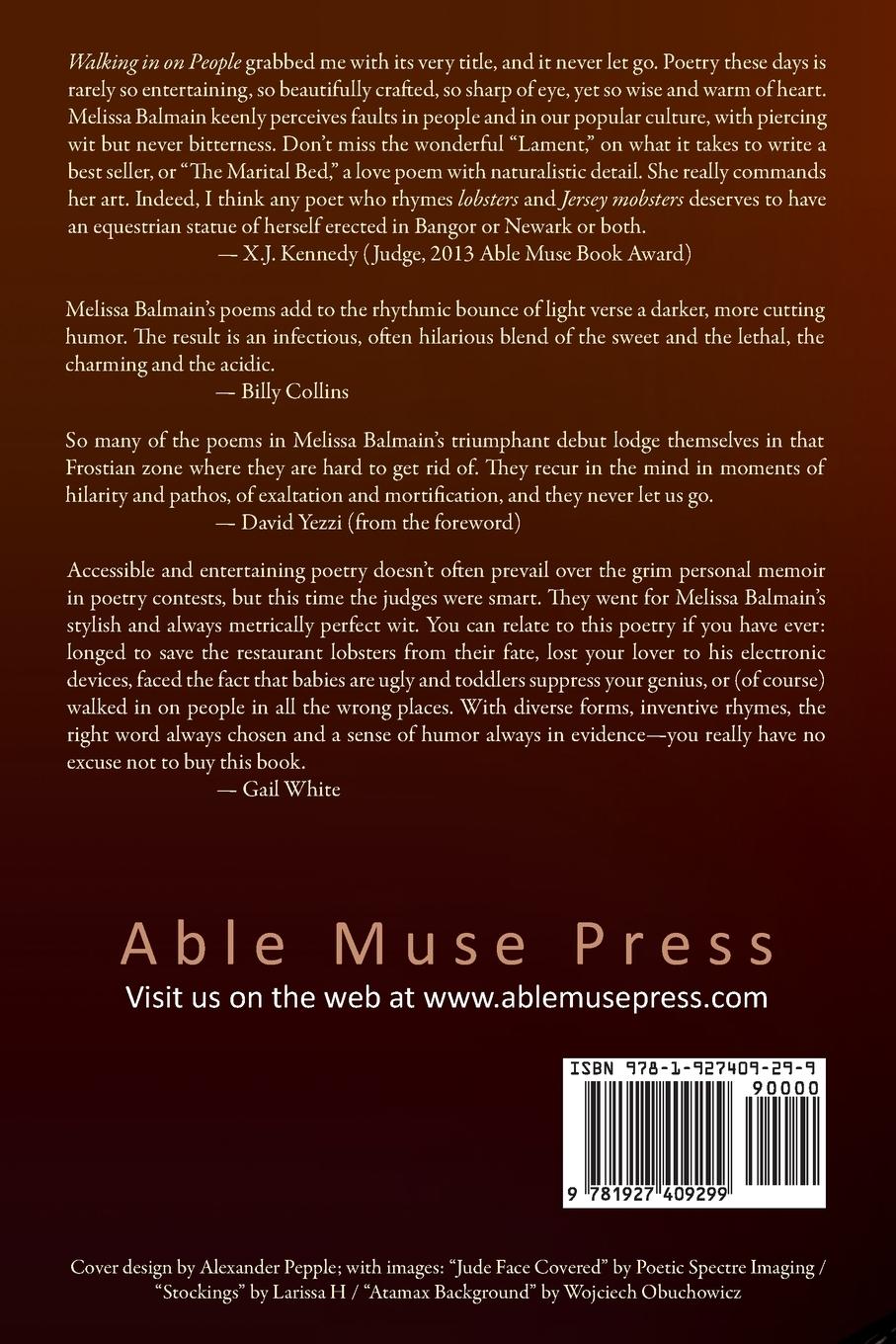 Rückseitencover Walking in on People