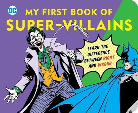 Vorderes Coverbild DC Super Heroes: My First Book of Super-Villains, 9