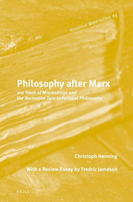 Vorderes Coverbild Philosophy After Marx