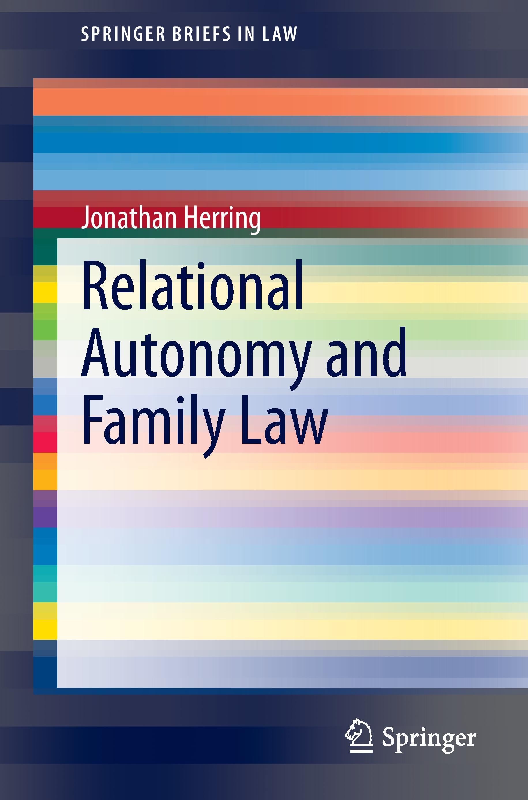 Vorderes Coverbild Relational Autonomy and Family Law