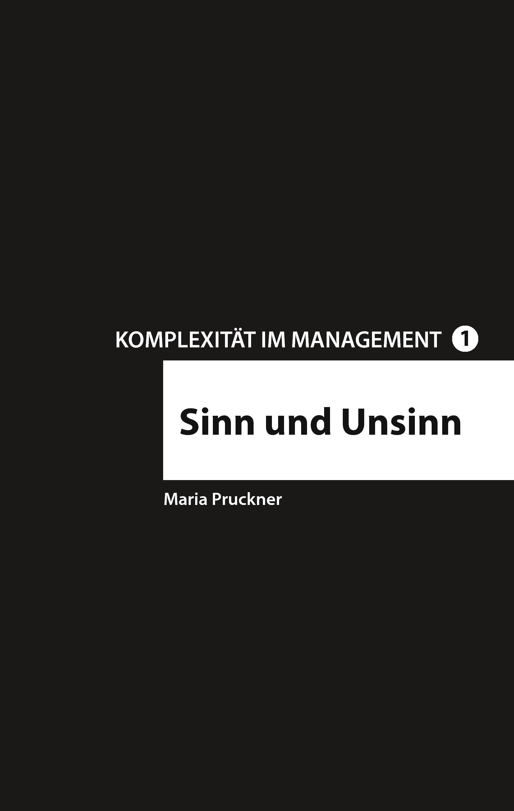 Vorderes Coverbild Komplexität im Management 1