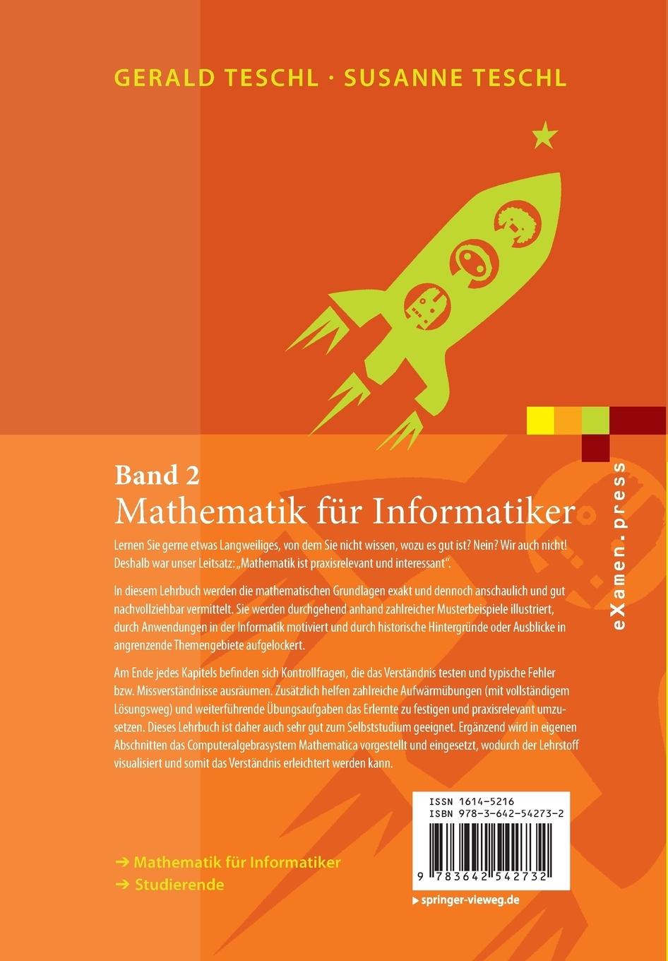 Rückseitencover Mathematik für Informatiker