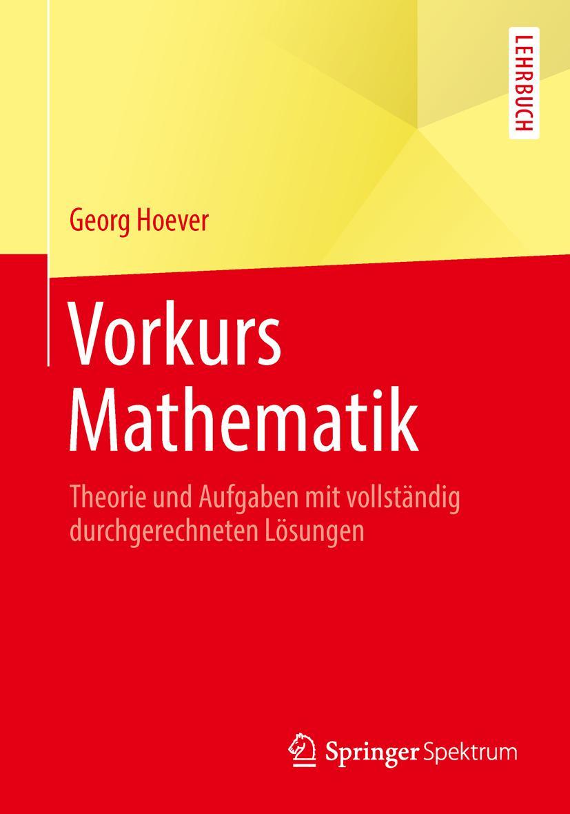 Vorderes Coverbild Vorkurs Mathematik