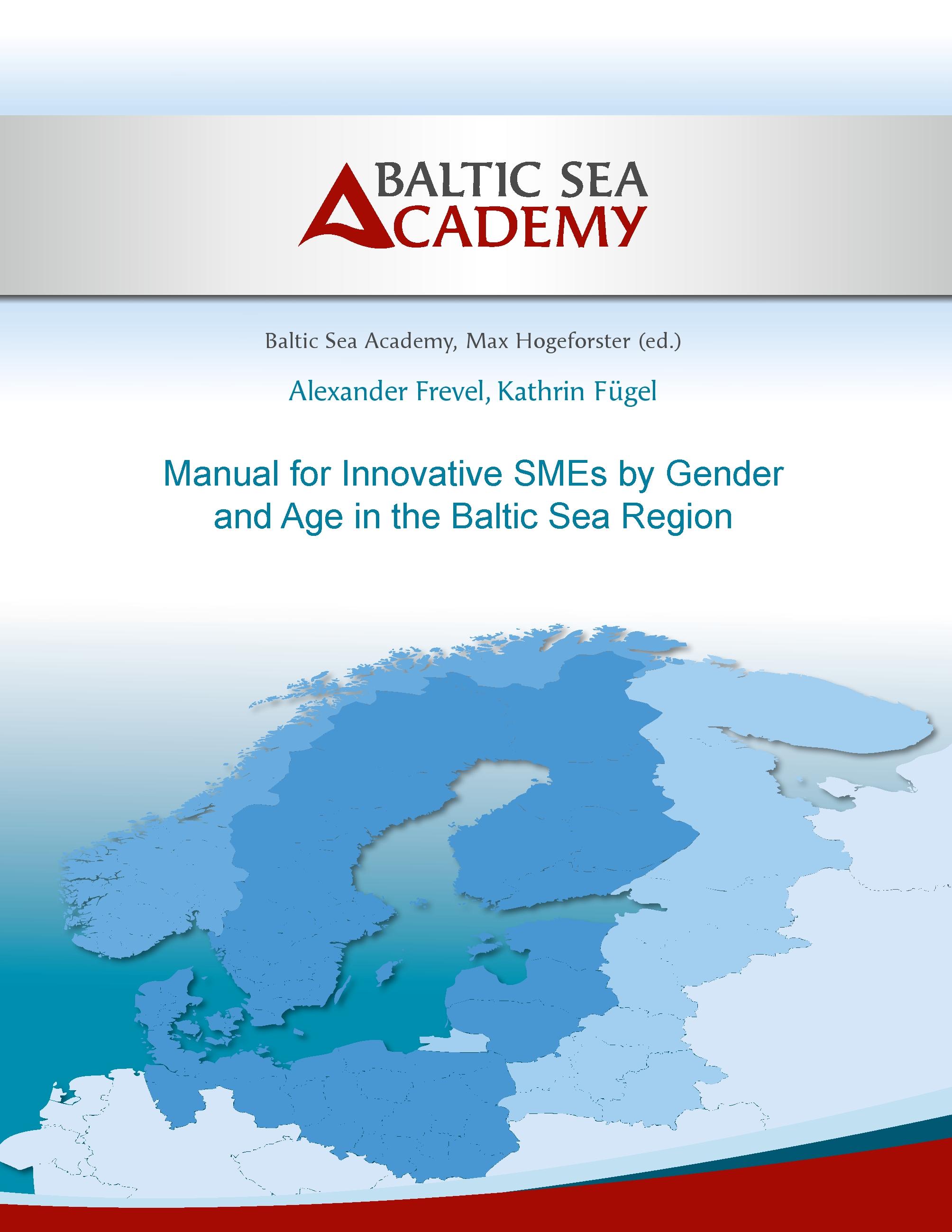 Vorderes Coverbild Manual for Innovative SMEs by Gender and Age in the Baltic Sea Region
