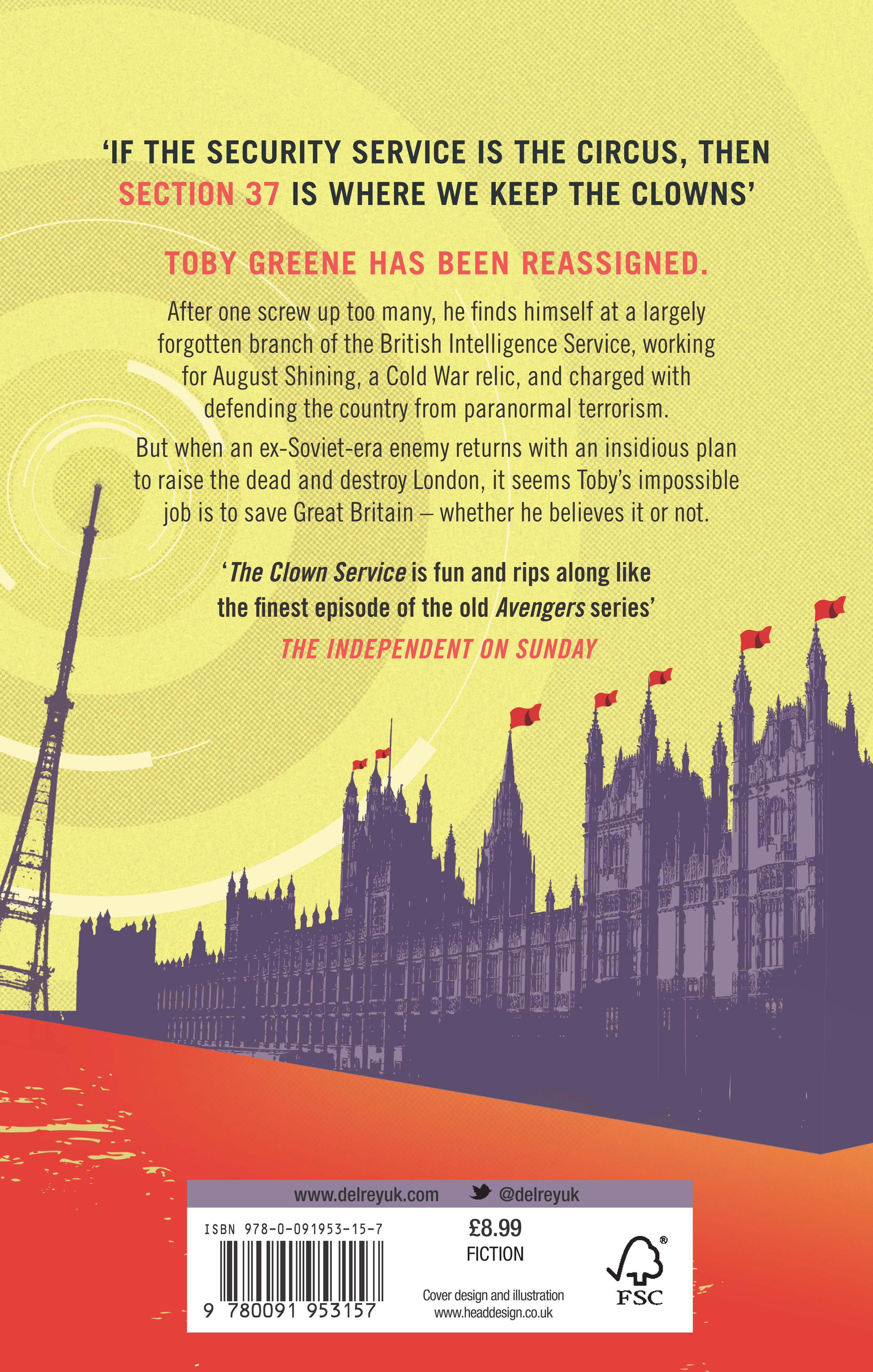 Rückseitencover The Clown Service