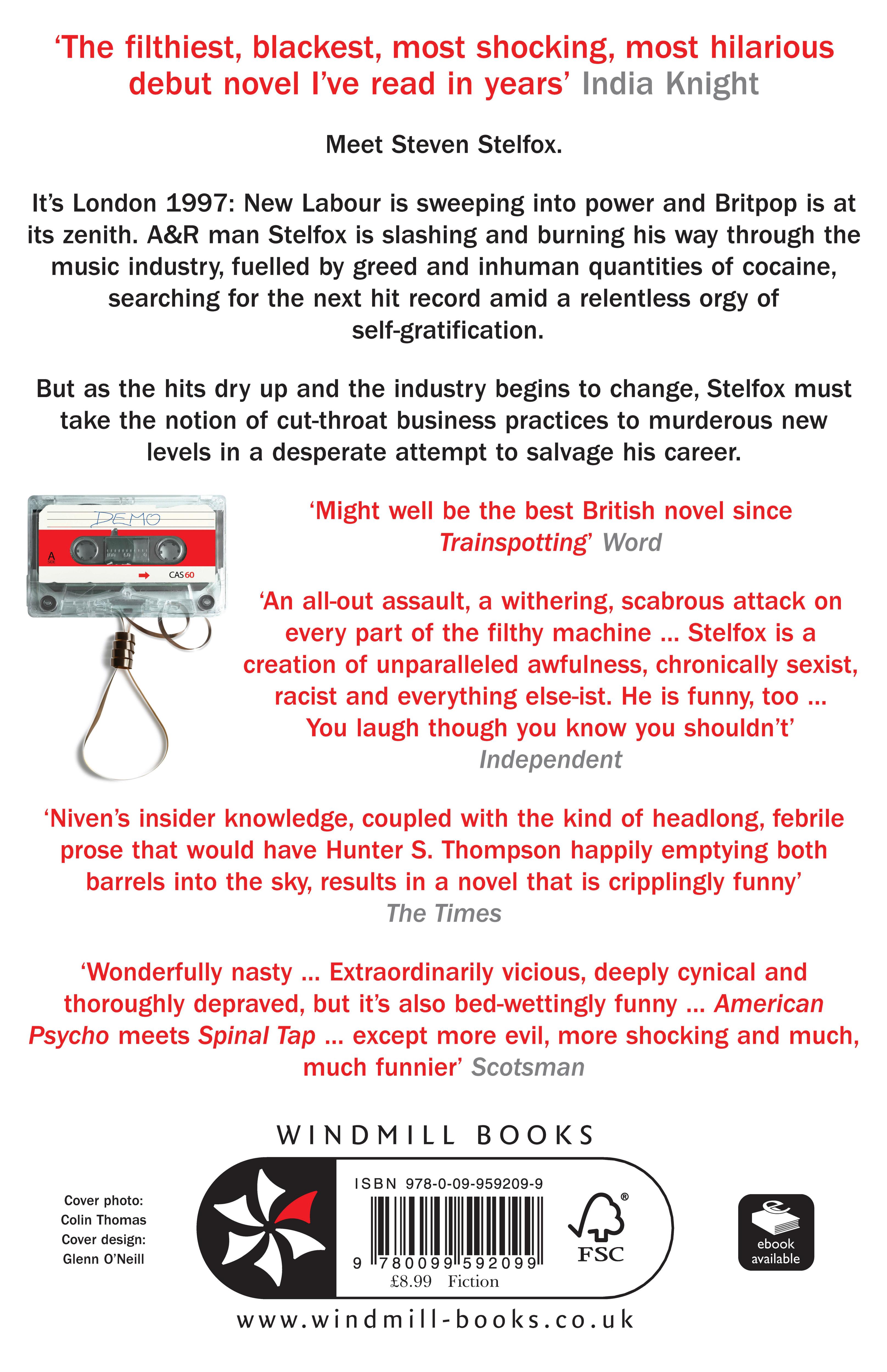 Rückseitencover Kill Your Friends