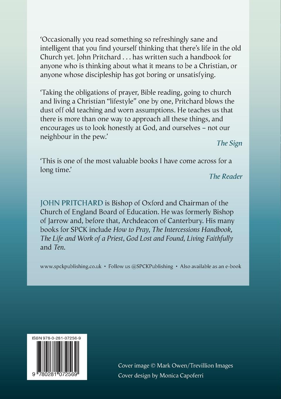 Rückseitencover Beginning Again on the Christian Journey