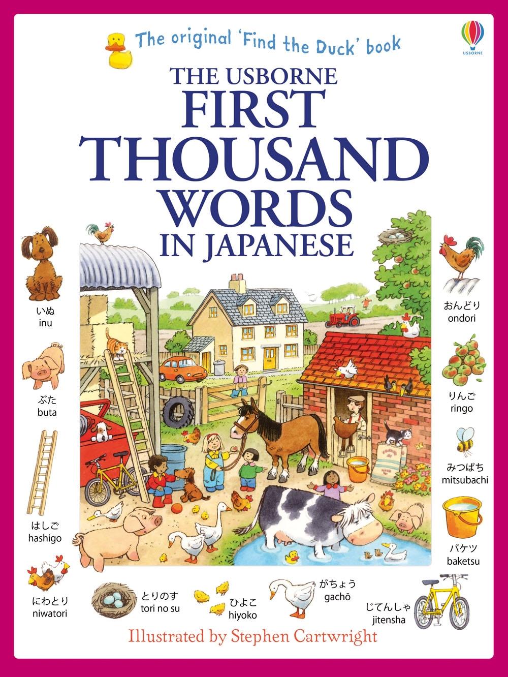 Vorderes Coverbild First Thousand Words in Japanese