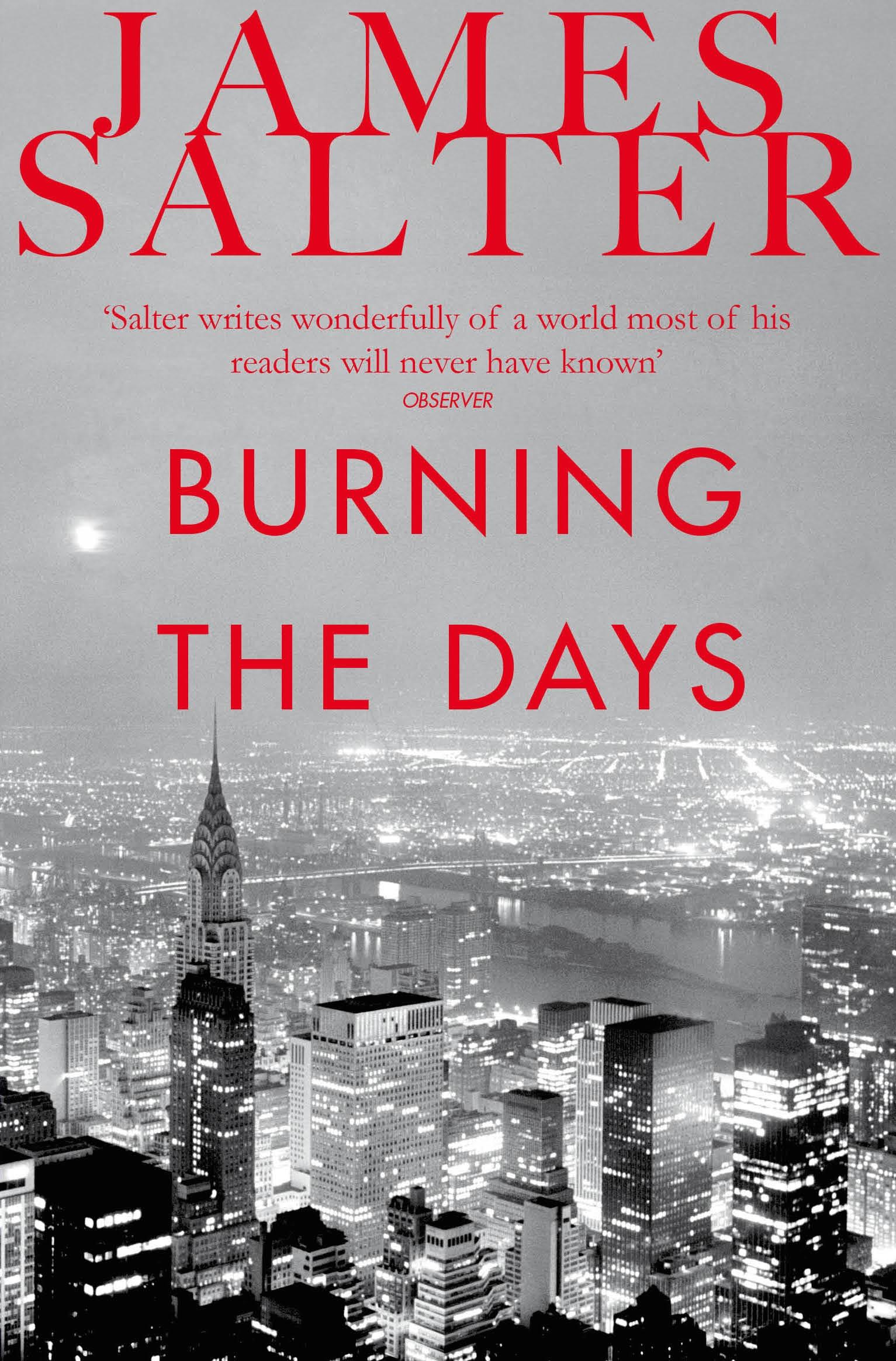 Vorderes Coverbild Burning the Days