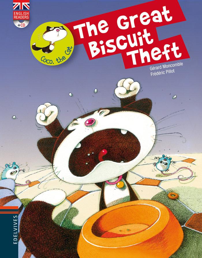 Vorderes Coverbild Coco the gat 2. The great biscuit theft