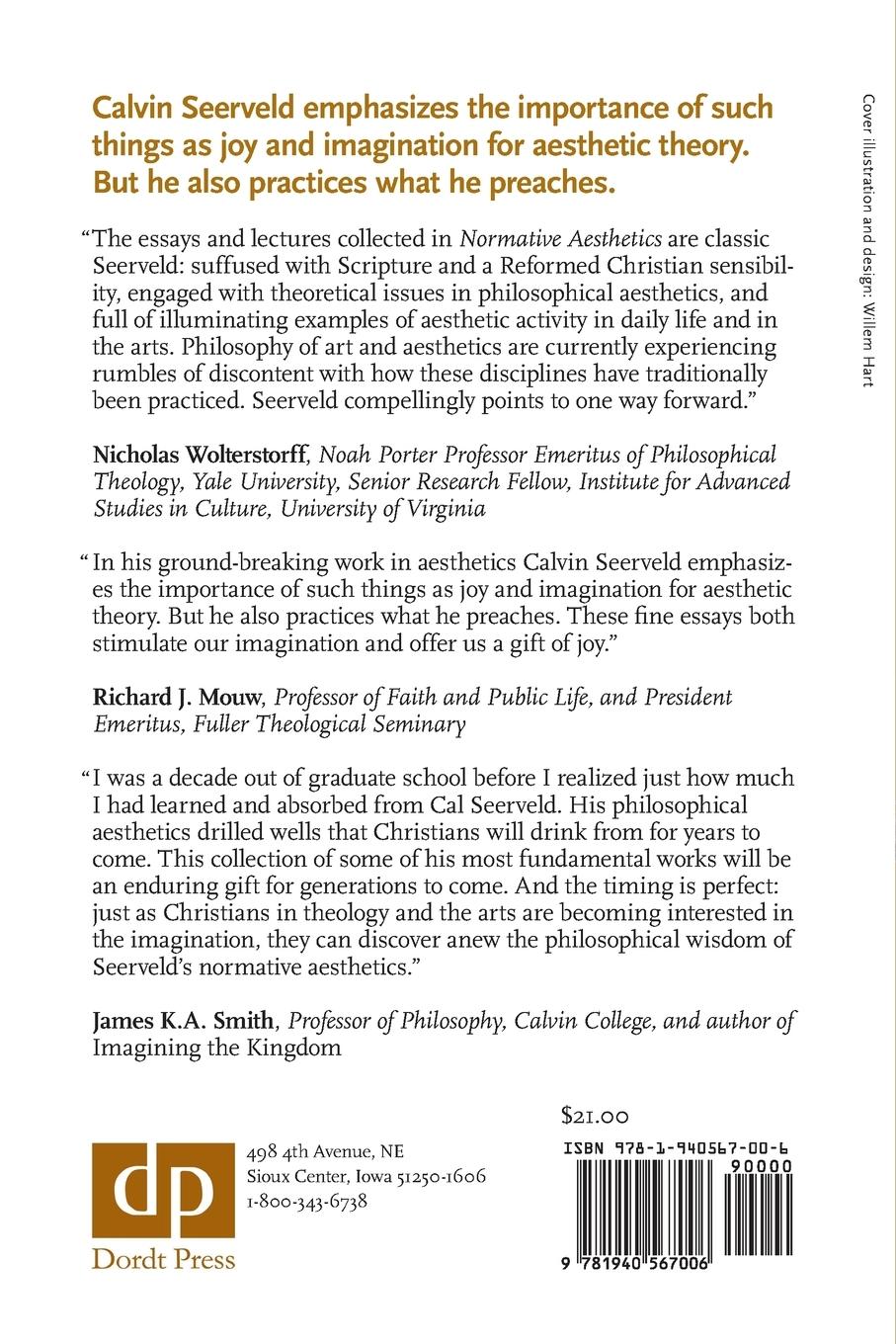 Rückseitencover Normative Aesthetics