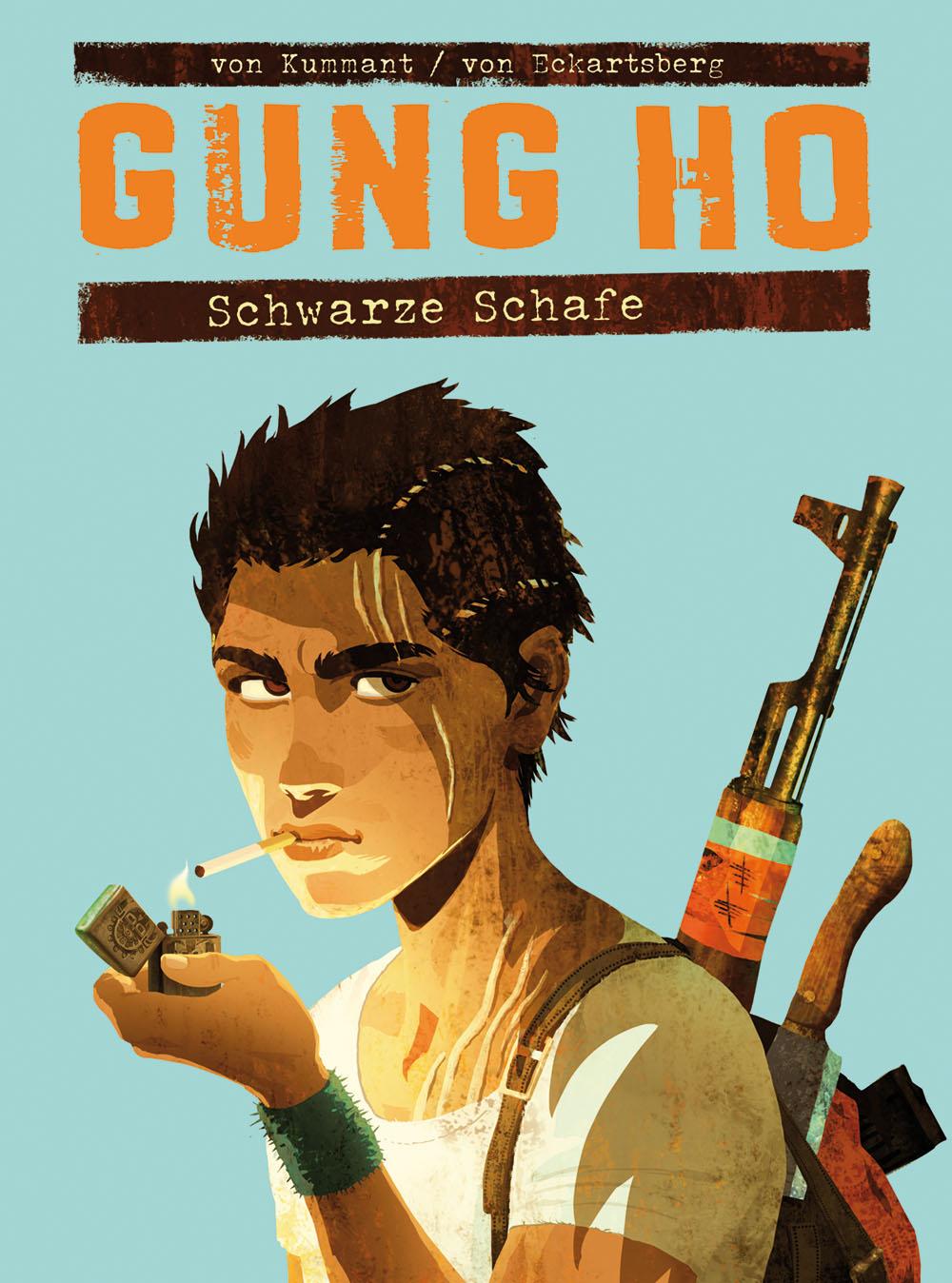 Vorderes Coverbild Gung Ho Comicband 1