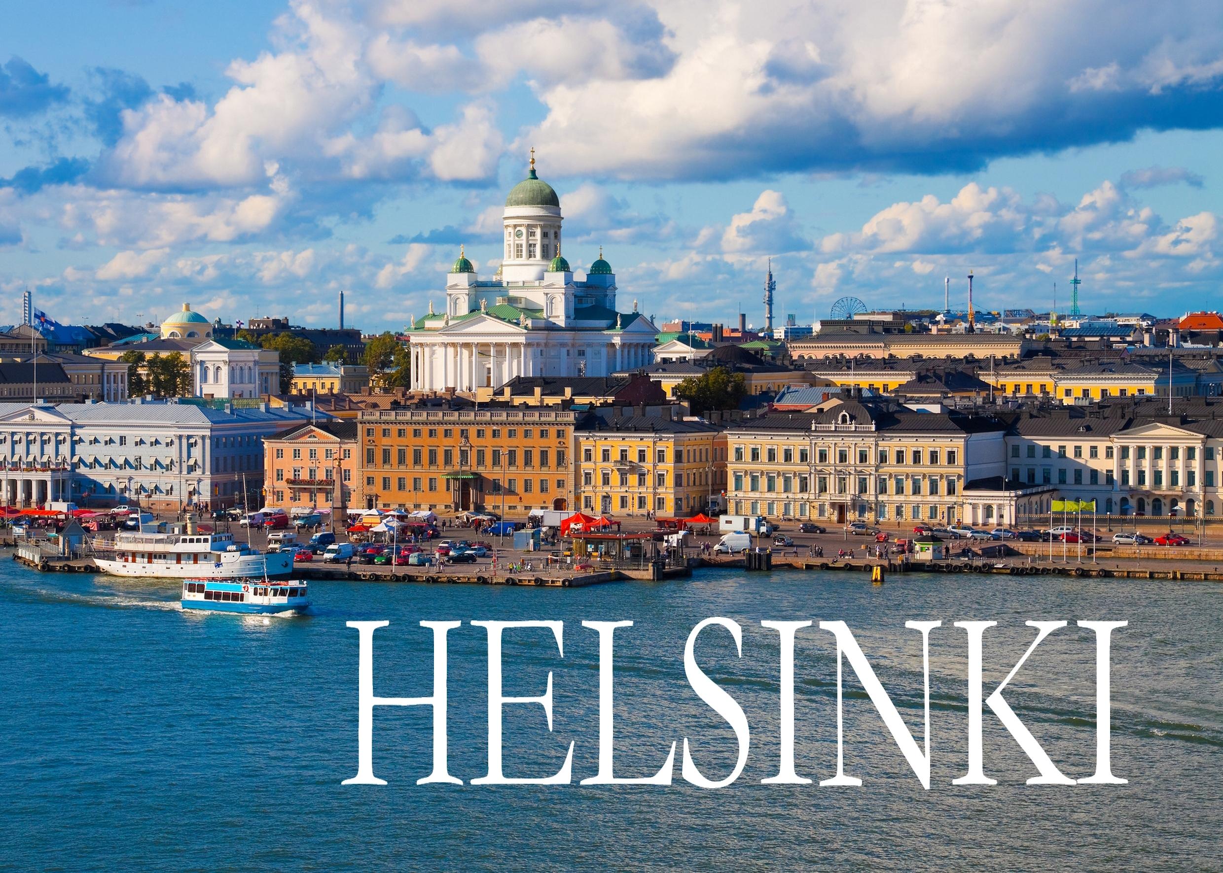Vorderes Coverbild Bildband Helsinki