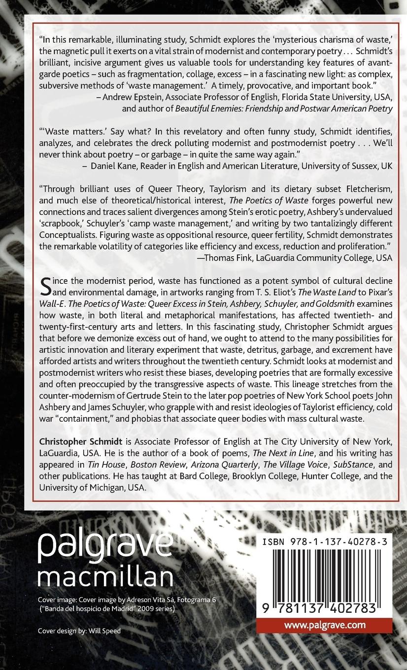 Rückseitencover The Poetics of Waste