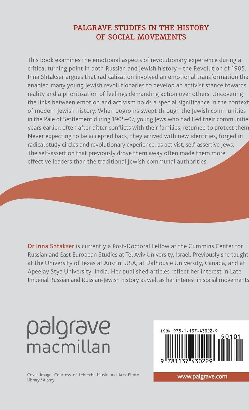 Rückseitencover The Making of Jewish Revolutionaries in the Pale of Settlement