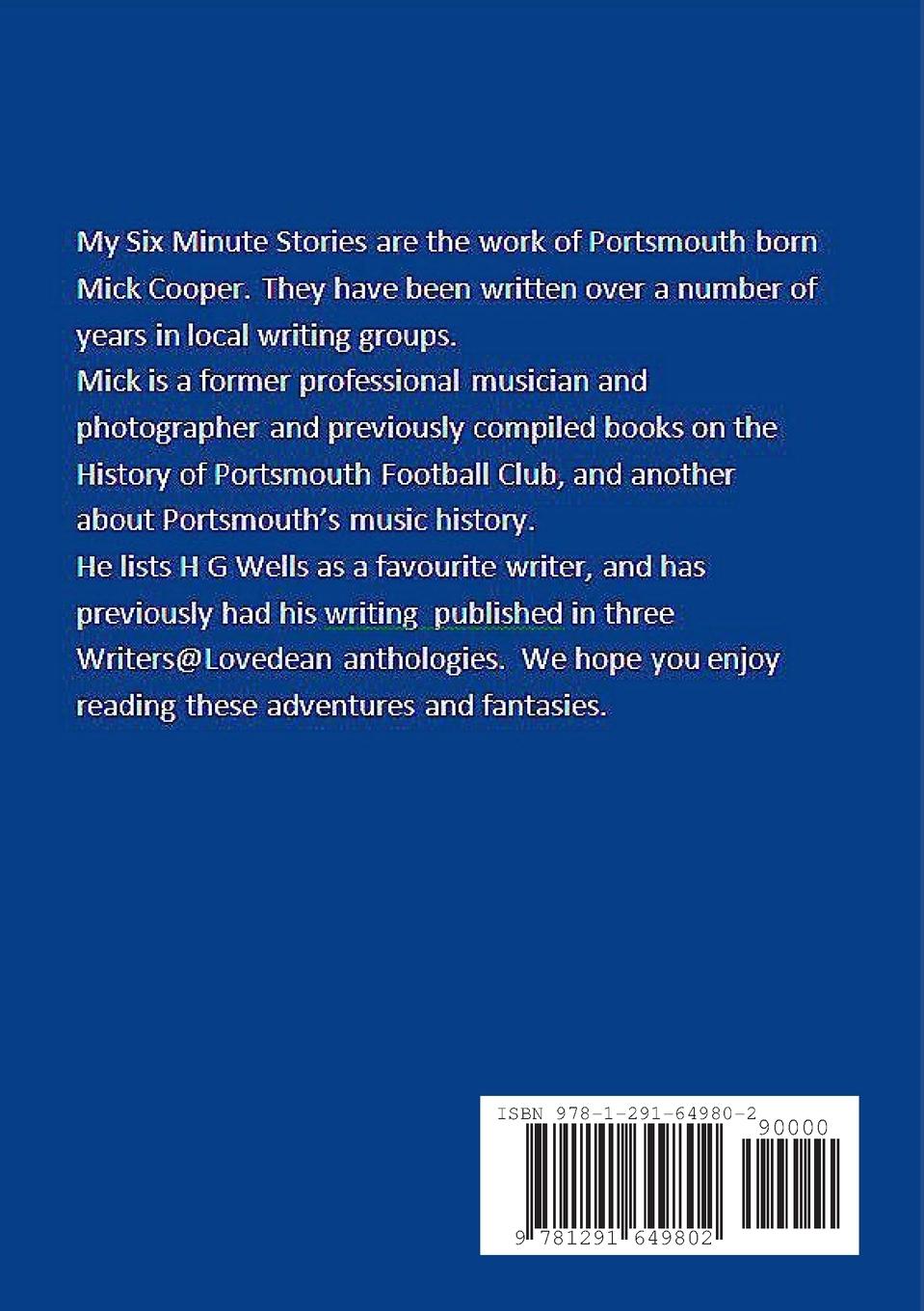 Rückseitencover My Six Minute Stories