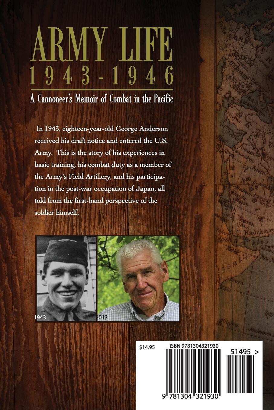 Rückseitencover Army Life 1943 to 1946