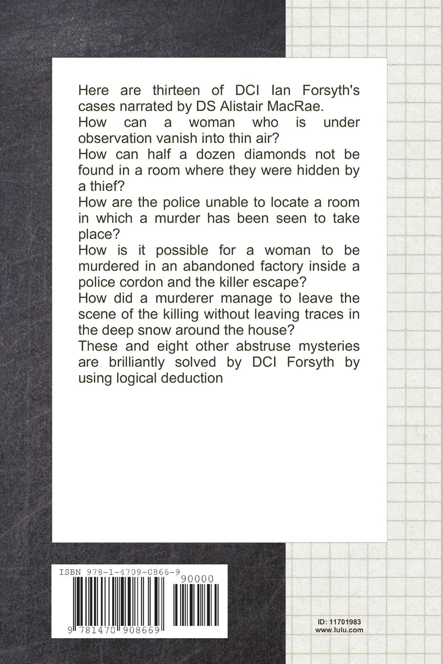 Rückseitencover The Forsyth Saga