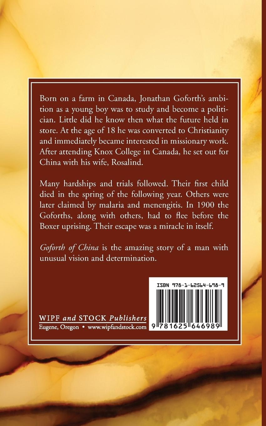 Rückseitencover Goforth of China