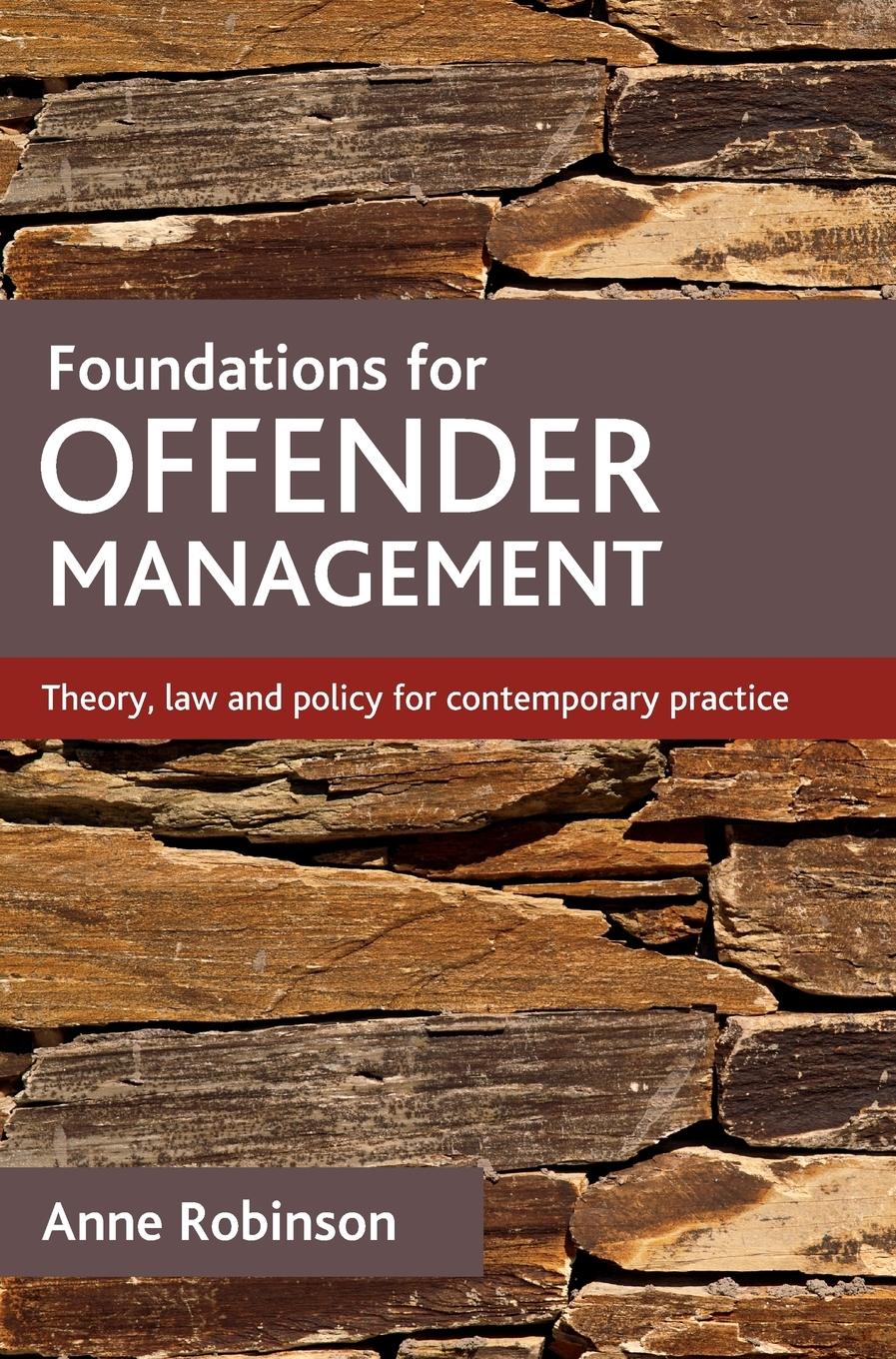 Vorderes Coverbild Foundations for offender management