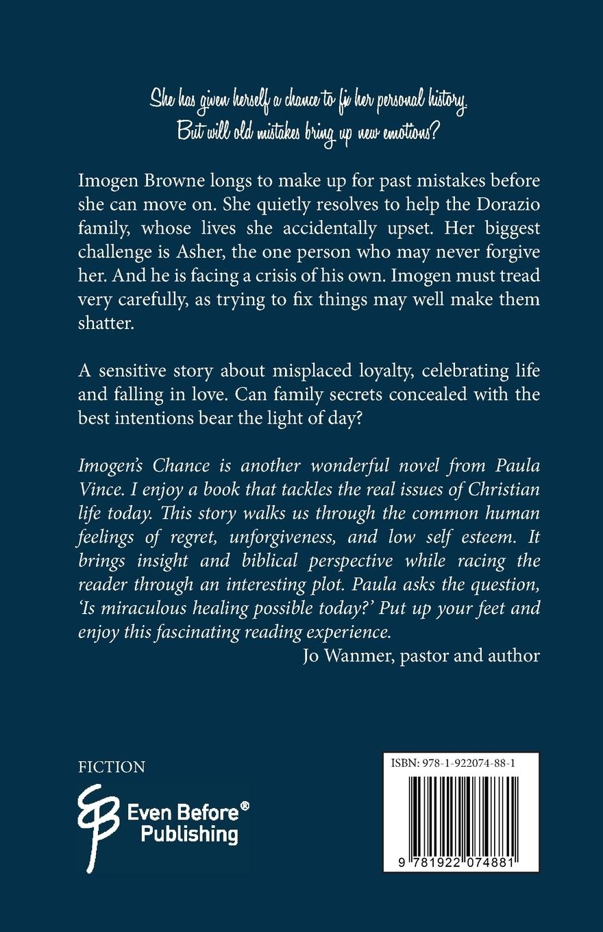 Rückseitencover Imogen's Chance