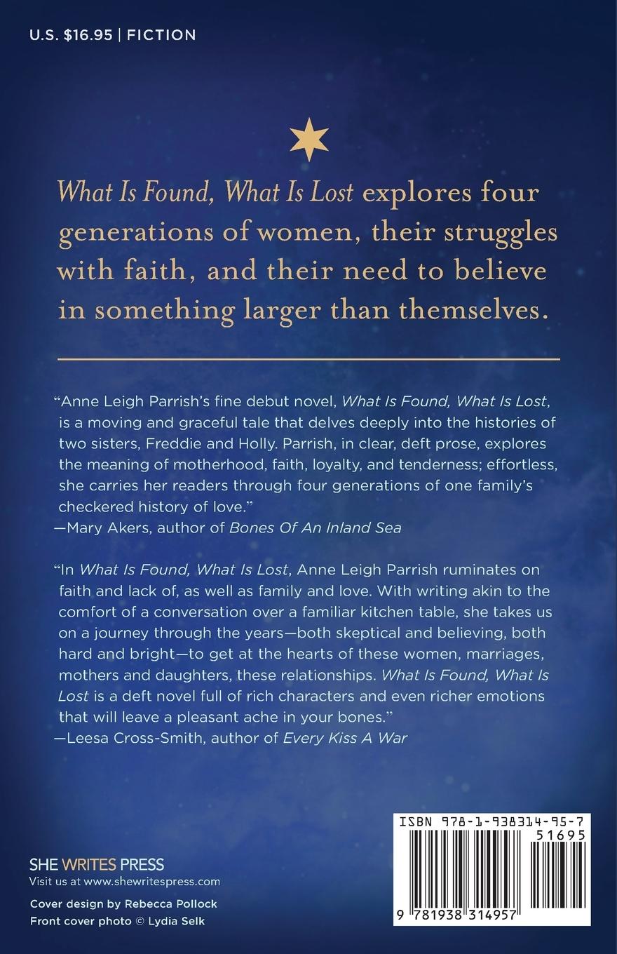 Rückseitencover What is Found, What is Lost