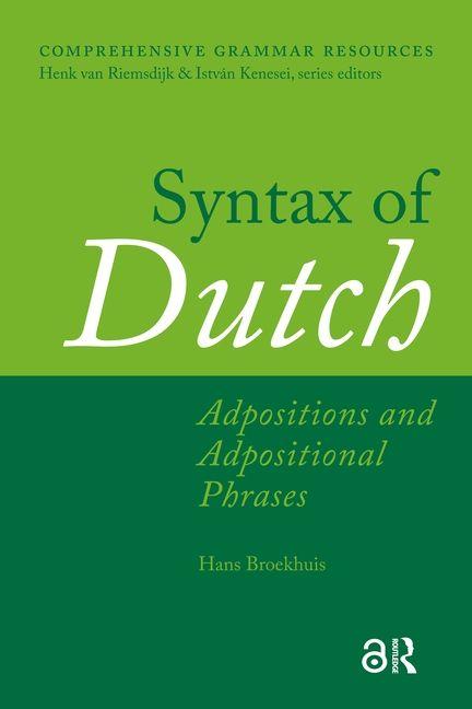 Vorderes Coverbild Syntax of Dutch