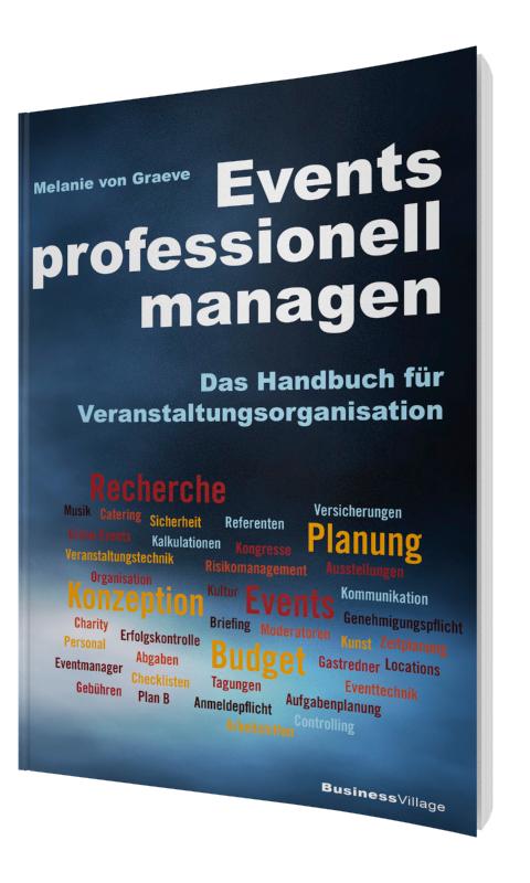 Vorderes Coverbild Events professionell managen